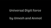 Forzaje de número con celular - Universal Digital Force by Umesh - DVD Online