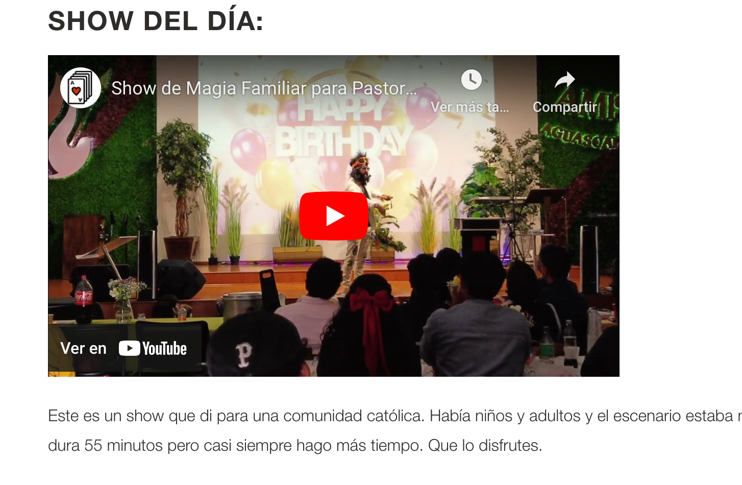 MAGIA GLOBAL - Curso Por WhatsApp: ¿Cómo vivir de la magia?