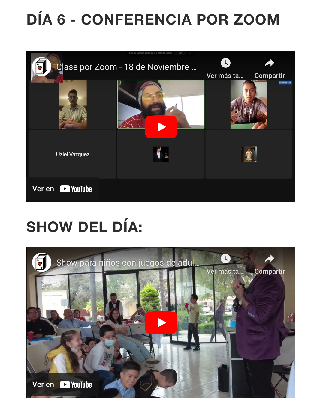 MAGIA GLOBAL - Curso Por WhatsApp: ¿Cómo vivir de la magia?