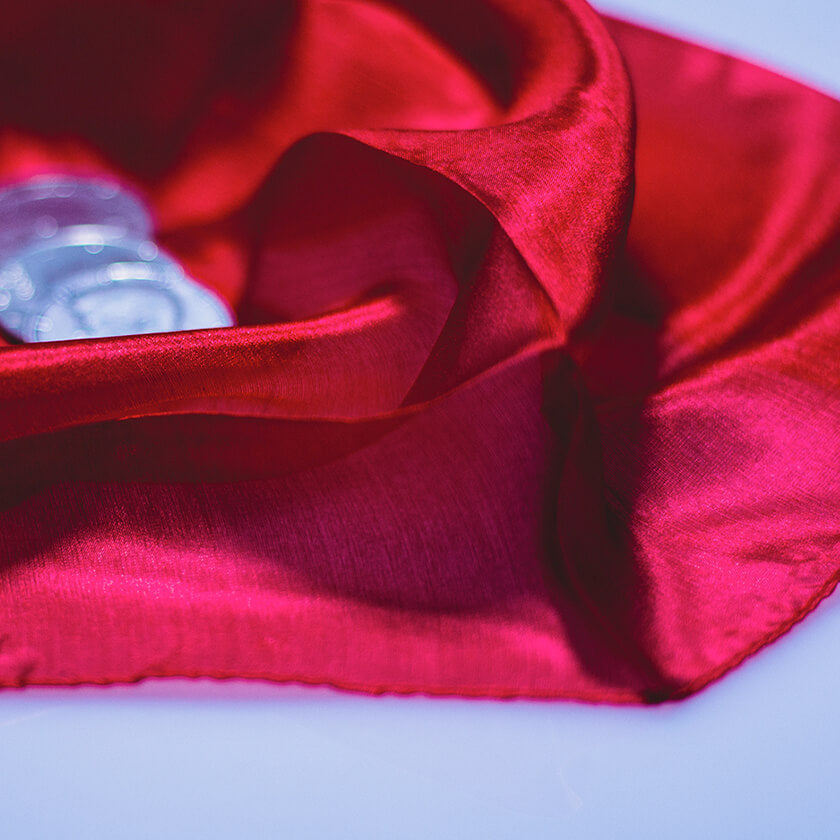 Pañuelo de Seda - Rojo 15" (38 cm) - 1 pieza