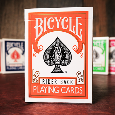 Bicycle ORANGE - Baraja anaranjada (Riderback)