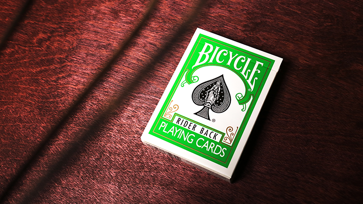 Bicycle GREEN - Baraja Verde (Riderback)