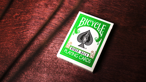Bicycle GREEN - Baraja Verde (Riderback)