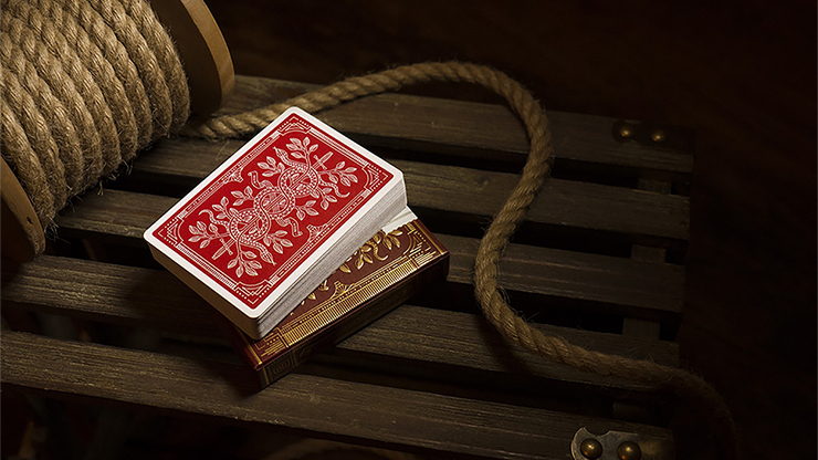 Monarchs Playing Cards (RED) -  Baraja de colección