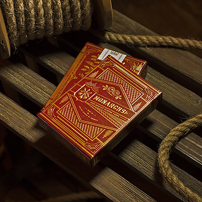 Monarchs Playing Cards (RED) -  Baraja de colección