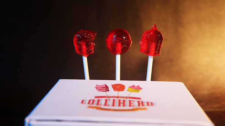 MAGIA CON PALETAS - LOLLIHERO - Superman y Bat Man