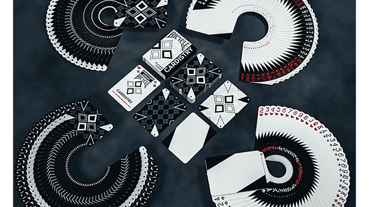 Baraja Bicycle Cardistry Black and White