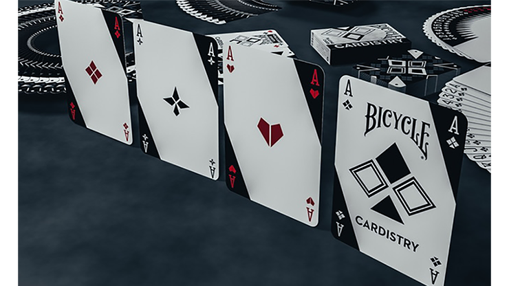 Baraja Bicycle Cardistry Black and White