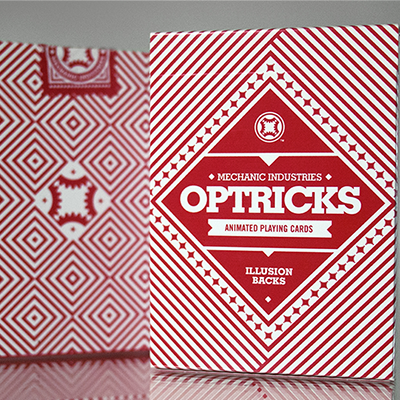 Mechanic Optricks (Red) Deck by Mechanic Industries