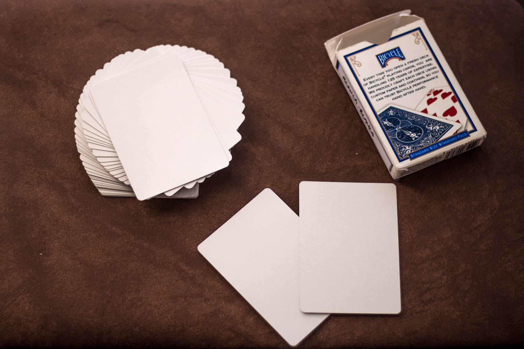 Baraja Bicycle Doble Blanca (Double Blank)