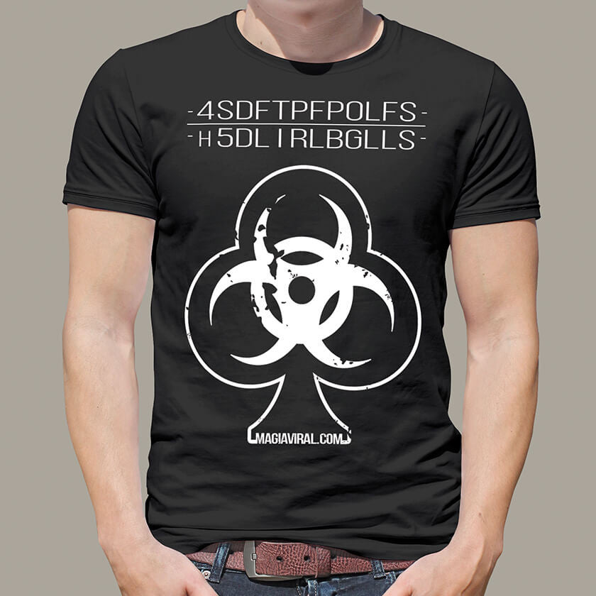 Playera para truco de magia - Predicción (Trébol tóxico)