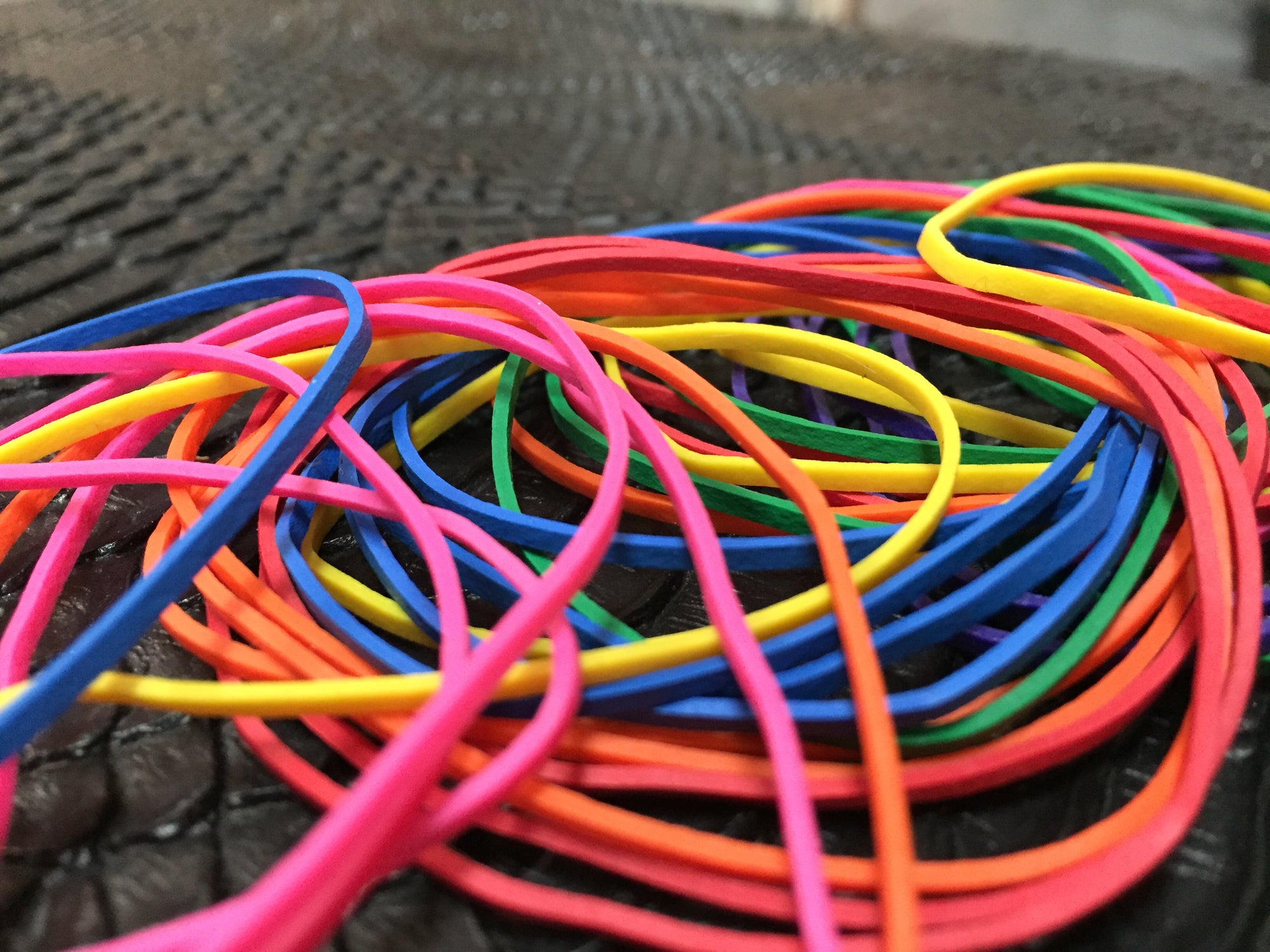 Rainbow Rubber Bands