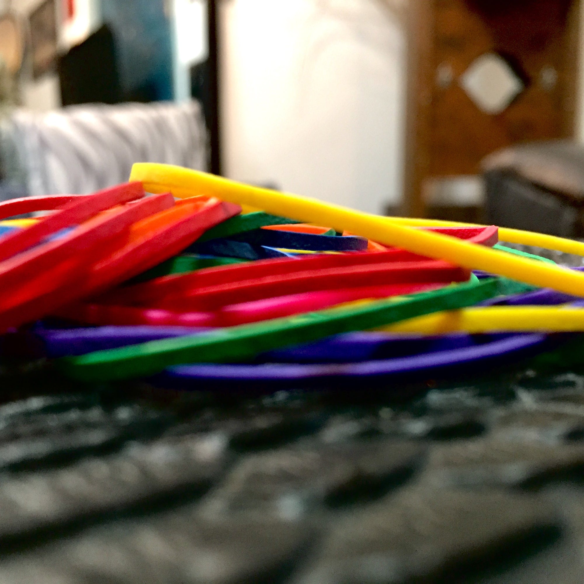Rainbow Rubber Bands