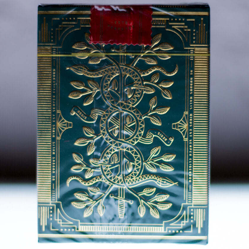 Monarchs Playing Cards (Green) -  Baraja de colección
