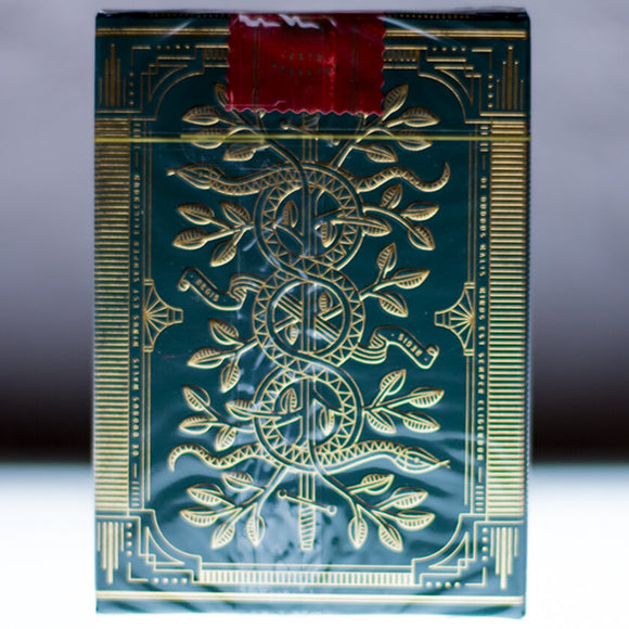 Monarchs Playing Cards (Green) -  Baraja de colección