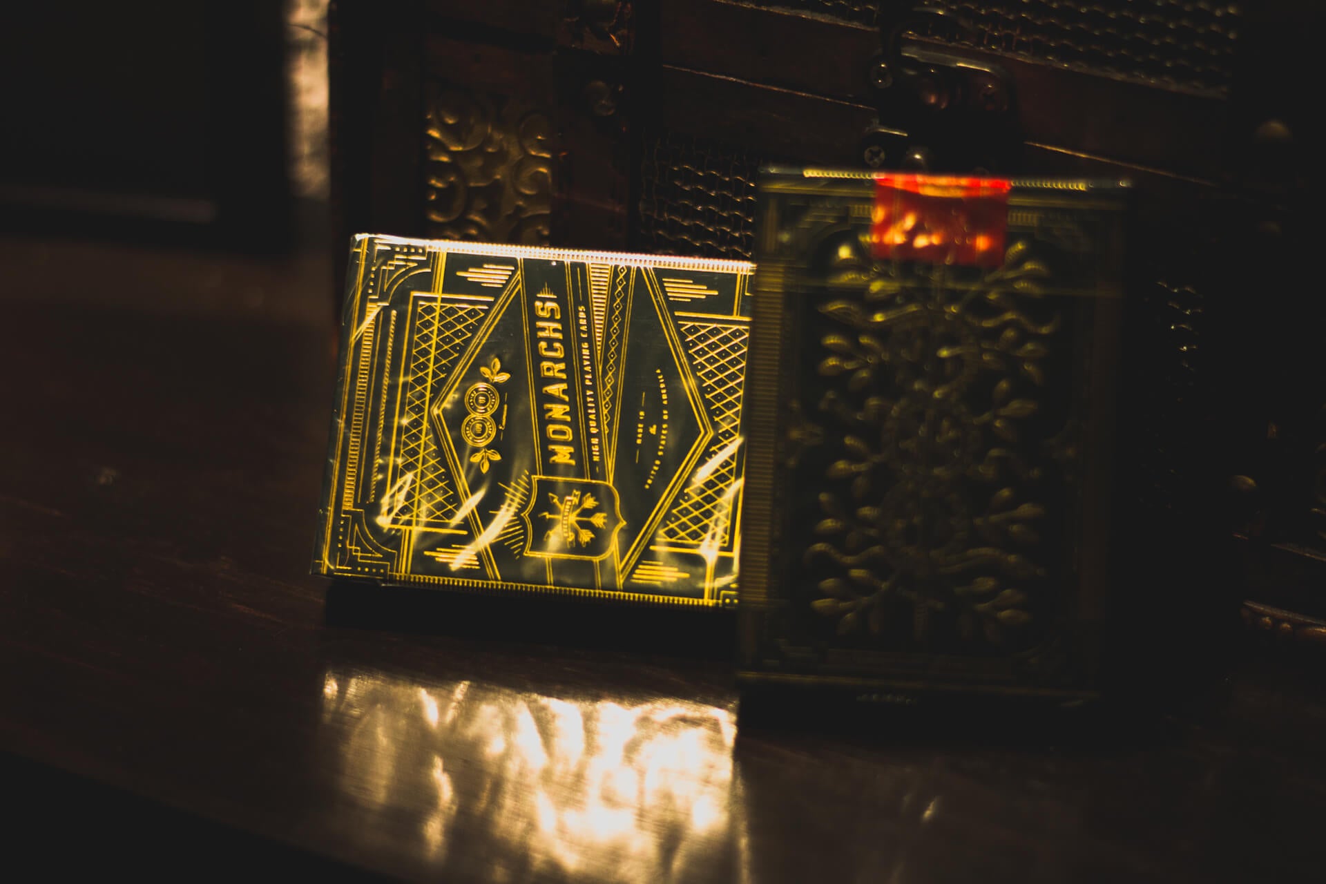 Monarchs Playing Cards (Green) -  Baraja de colección