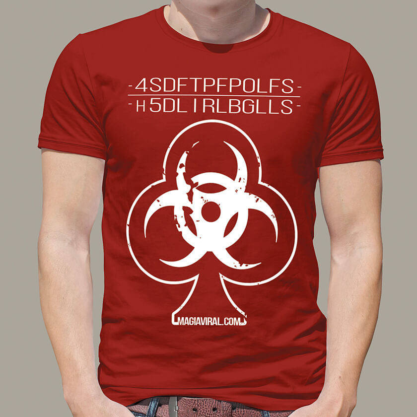 Playera para truco de magia - Predicción (Trébol tóxico)